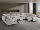 1246 - 10-Piece U-Shaped Modular Power Reclining Sectional With 4 Power Recliners And Power Headrests