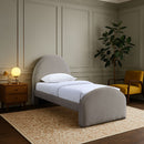 Andaz - Chenille Fabric Upholstered Bed