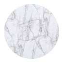 Kusa - 5 Piece Dining Set With Engineered Stone Top - Engineered Stone Top & Black