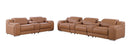 1116 - 8-Piece Modular Power Reclining Sofa, Loveseat & Chair Set In With 5 Power Recliners & Power Headrests