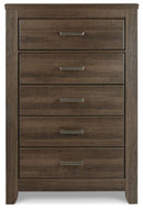 Juararo - Five Drawer Chest - Dark Brown