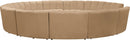 Infinity - 12 Piece Modular Sectional - Camel