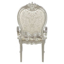 Bently - Arm Chair (Set of 2) - Fabric & Champagne