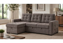 U0707 - Reversible Sofa Bed - Dark Brown