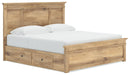 Makidern - Panel Storage Bed