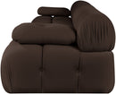 Orin - Velvet 4 Piece Modular Sofa