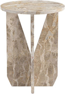 Alba - Genuine Marble End / Side Table
