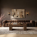 Orin - Fabric Velvet 4 Piece Modular Sofa