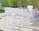 Nizuc - Outdoor Patio Square Bar Table