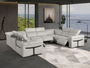 1126 - 8-Piece U-Shaped Sectional Sofa In With 4 Power Recliners & Power Headrests