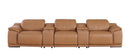 9762 - 5-Piece Modular Power Reclining Sofa And Loveseat Set With 3 Power Recliners In