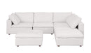 1100 - 6-Piece 3-Seat Sectional (Italian Fabric)