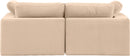Comfy - Velvet Modular Sofa 2 Seats