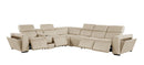 1224 - 7-Piece L-Shaped Sectional Sofa In With 4 Power Recliners & Power Headrests