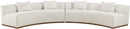 Avanti - 182.5" Chenille Fabric Upholstered 2 Piece Modular Sectional