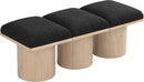 Pavilion - 3 Piece Modular Bench With Natural Base