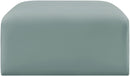 Arc - Faux Leather Ottoman