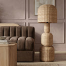 Harvest - Rattan Floor Lamp