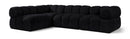 Orin - Fabric Velvet 4 Piece Modular Sectional