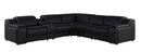 1116 - 6-Piece L-Shaped Sectional Sofa In With 3 Power Recliners & Power Headrests