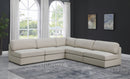 Beckham - 5 Piece Modular Corner Armless Sectional
