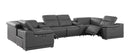 9762 - 8-Piece U-Shaped Sectional Sofa With 2 Power Recliners