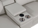 1246 - 8-Piece U-Shaped Modular Power Reclining Sectional With 2 Power Recliners And Power Headrests