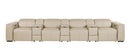 1224 - 7-Piece Modular Power Reclining Sofa In With 4 Power Recliners & Power Headrests