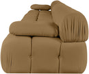 Orin - Velvet 5 Piece Modular Armless Sofa