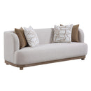 Duncan - Sofa With 4 Pillows - Beige