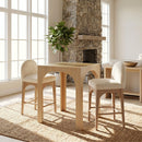 Waldorf - Tempered Glass Top Table
