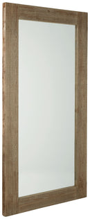 Waltleigh - Floor Mirror - Distressed Brown