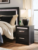 Brizmore - Two Drawer Night Stand - Black