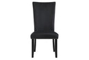 D1628 - 7 Piece Dining Room Set (Dining Table And 6 D03 Dining Chairs) - Black