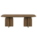 Delmon - Dining Table - Dark Walnut