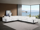 1246 - 8-Piece L-Shaped Modular Power Reclining Sectional With 3 Power Recliners And Power Headrests