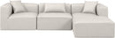 Cube - 4 Piece Modular Sectional With Chaise