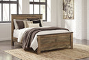 Trinell - Panel Bed