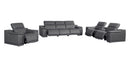 9762 - 7-Piece Modular Power Reclining Sofa, Loveseat And Chair Set With 6 Power Recliners In