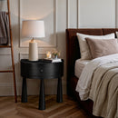 Oasis - Acacia Veneer And Solid Wood Night Stand