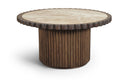 Elvira - Marble And Mango Wood Table