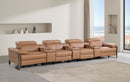 1246 - Modular Power Triple Reclining Triple Console Sofa With Power Reclining Headrests