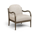 Helmsley - Performance Fabric Upholstered Accent Chair - Brown Frame