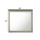 Travonte - Mirror - Gray / Beige