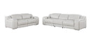 1116 - 5-Piece Modular Power Reclining Sofa And Loveseat Set In With 4 Power Recliners & Power Headrests