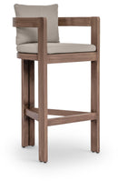 Newport - Water Resistant Fabric Upholstered Outdoor Patio Bar Stool