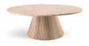Cindra - Genuine Marble Top And Iron Base Table