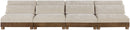 Turin - Chenille Fabric Upholstered Modular Sectional - Taupe