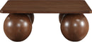 Fitch - Oak Veneer Coffee Table - 4 Legs