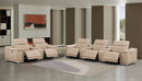 2679 - Power Reclining Sofa And Loveseat In Genuine Leather (5 Recliners With Power Headrests & 3 Consoles)